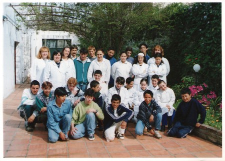 Un grupo de la escuela